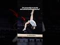 Is She The Only Gymnast Who Can Do This Skill With A Straight Knee Gymnastics Perfect Beam