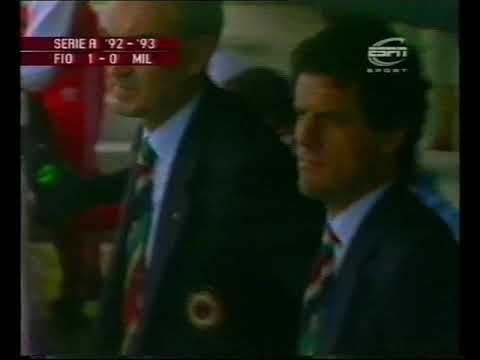 BEST MECZE #13. Fiorentina - Milan 3:7 - 1992/93 Serie A
