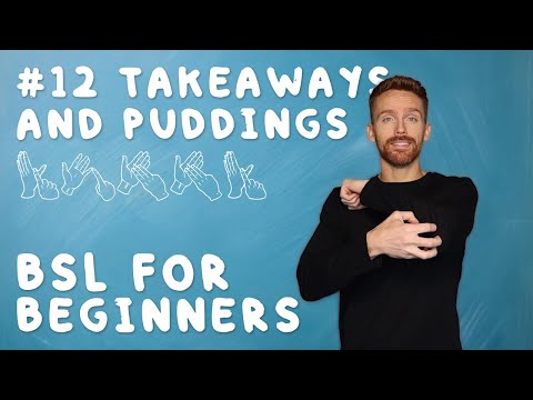 How to Sign Take Away Symbol in BSL