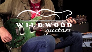 Video thumbnail for PRS Guitars Wood Library Hollowbody II - Brazilian Rosewood  •  SN: 18259675 by Wildwood Guitars