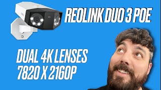 Testing out the Reolink Duo 3 PoE IP Camera