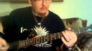 me showing you HOW TO PLAY &#39;TRIPPIN&#39; by KITTIE on GUITAR