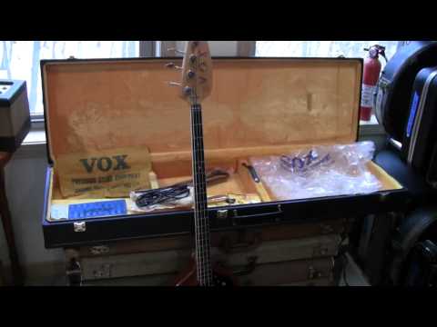 1960's VOX Spyder IV Bass Review www.eddievegas.com Eddie Vegas