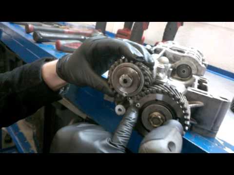 How to set Nissan engine balance shaft timing kit