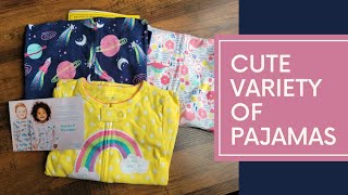 Simple Joys By Carter's Girls Footless Pajamas Overview