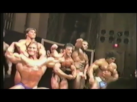 1985 WABBA Pro Mr  World   Prejudging and Posedown!