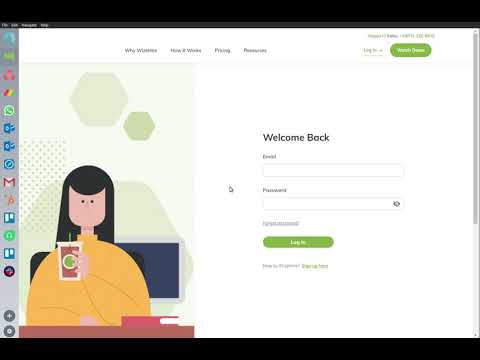 The video reviews the WizeHire app, specifically highlighting its compatibility with the Focos tool for distraction-free usage.
