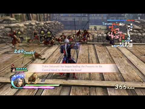 Samurai Warriors 4 - Legend of the Sanada Ep 4 - Battle of Oshi Castle