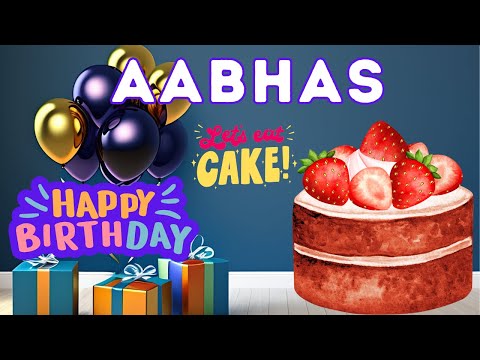 Happy Birthday Aabhas, Birthday of Aabhas, Best Birthday Wishes, hbd