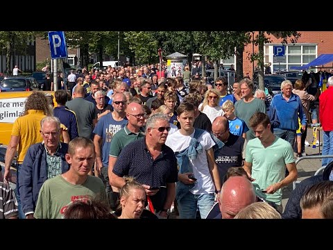 Lange rijen bij Cambuurstadion vanwege CoronaCheck app