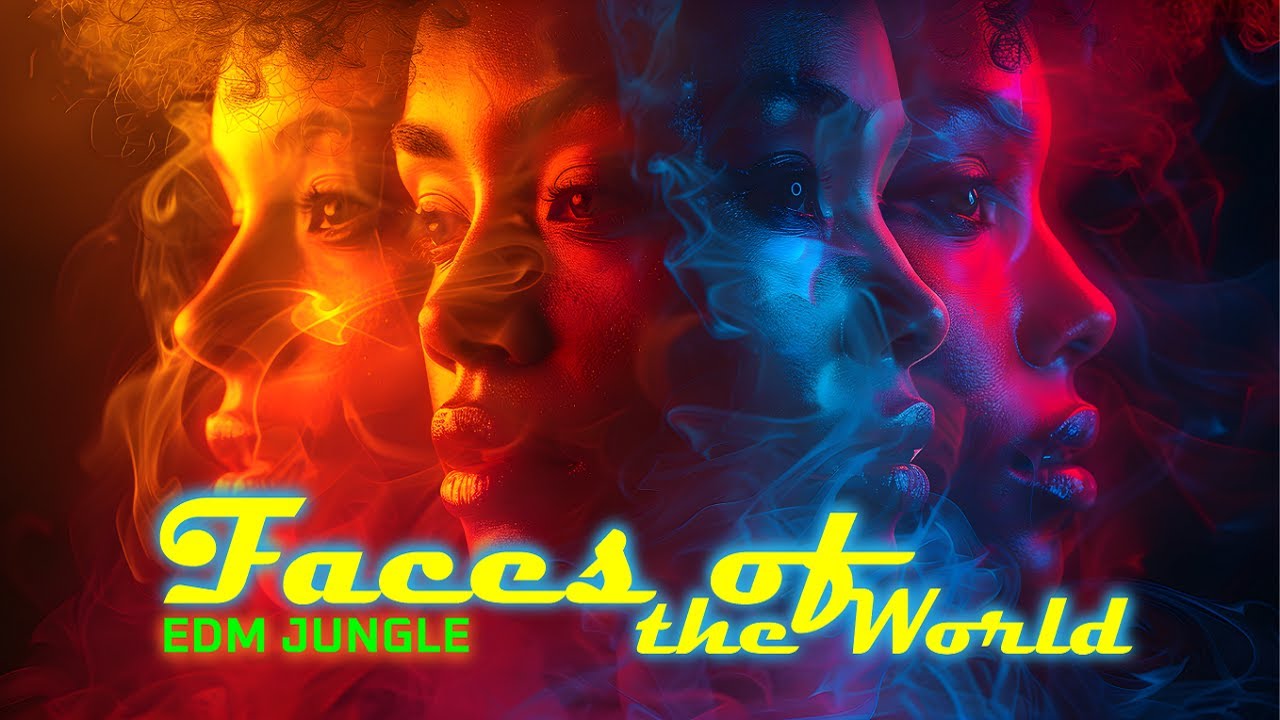 Official Music Video - Faces of the World | EDM Jungle | AI Music