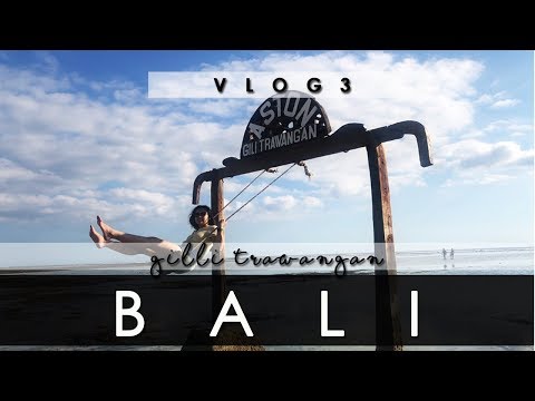 BALI TO GILI TRAWANGAN 🌴 | BALI #VLOG3 | JUNKFUNK | SACHI | Gili swings, Cycling , Food , etc.