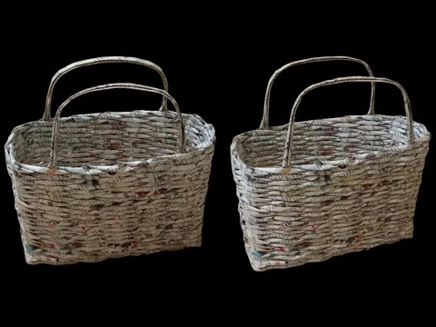 How To Make A Paper Bag | Newspaper Bag | Paper Bag Making | Newspaper Craft