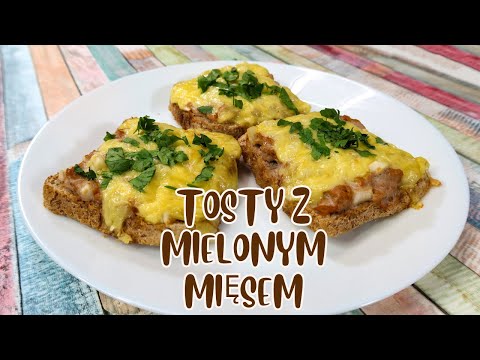 Są tak pyszne, że robię je dwa razy w tygodniu! Łatwe przepisy! 🔝 Tosty z mielonym mięsem.