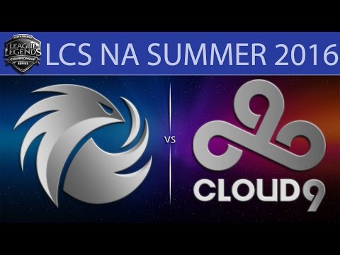 [LoL Highlights] P1 vs C9 Game 2 | LCS NA Summer 2016 (11.06.2016) - Phoenix1 vs Cloud9
