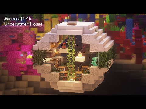 Minecraft Tutorial: Build Underwater House Now!