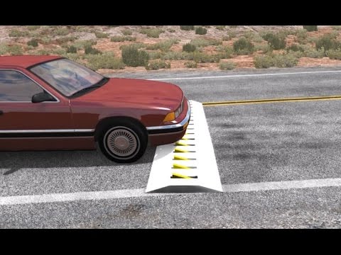 Spike Strip Testing 31 | BeamNG.drive