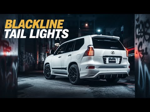 Installing Blackline Tail Lights on My GX460 - Unboxing to Install