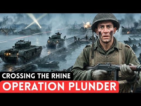 Fall Asleep To | The Complete History of Operation Plunder: Crossing the Rhine | WW2 War Documentary