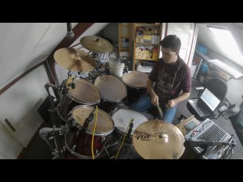 ALI B - LET'S GO' FT. KENNY B EN BRACE Drum cover!