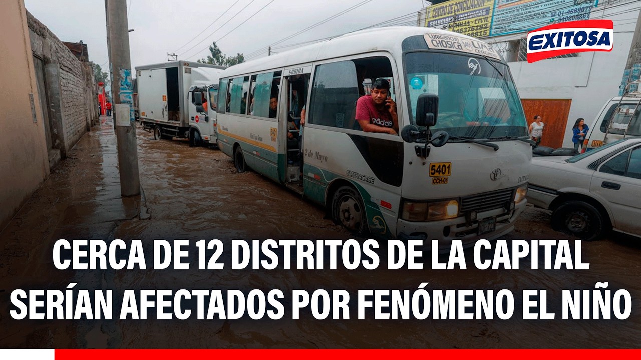 🔴🔵 Cerca de 12 distritos de la capital serían afectados por posibles activaciones de quebradas