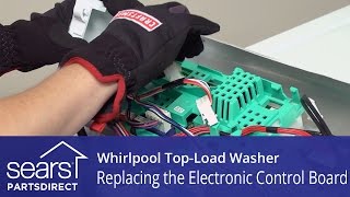 How to Replace the Electronic Control Board on a Whirlpool Vertical Modular Washer (VMW)