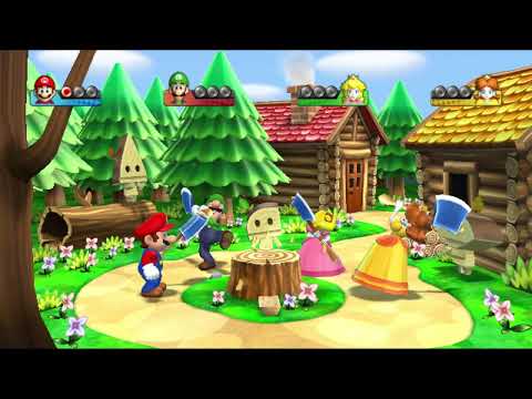Mario Party 9 Minigame #2 - Logger Heads