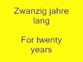 Megaherz- Ja genau German Lyrics+Englisch ...