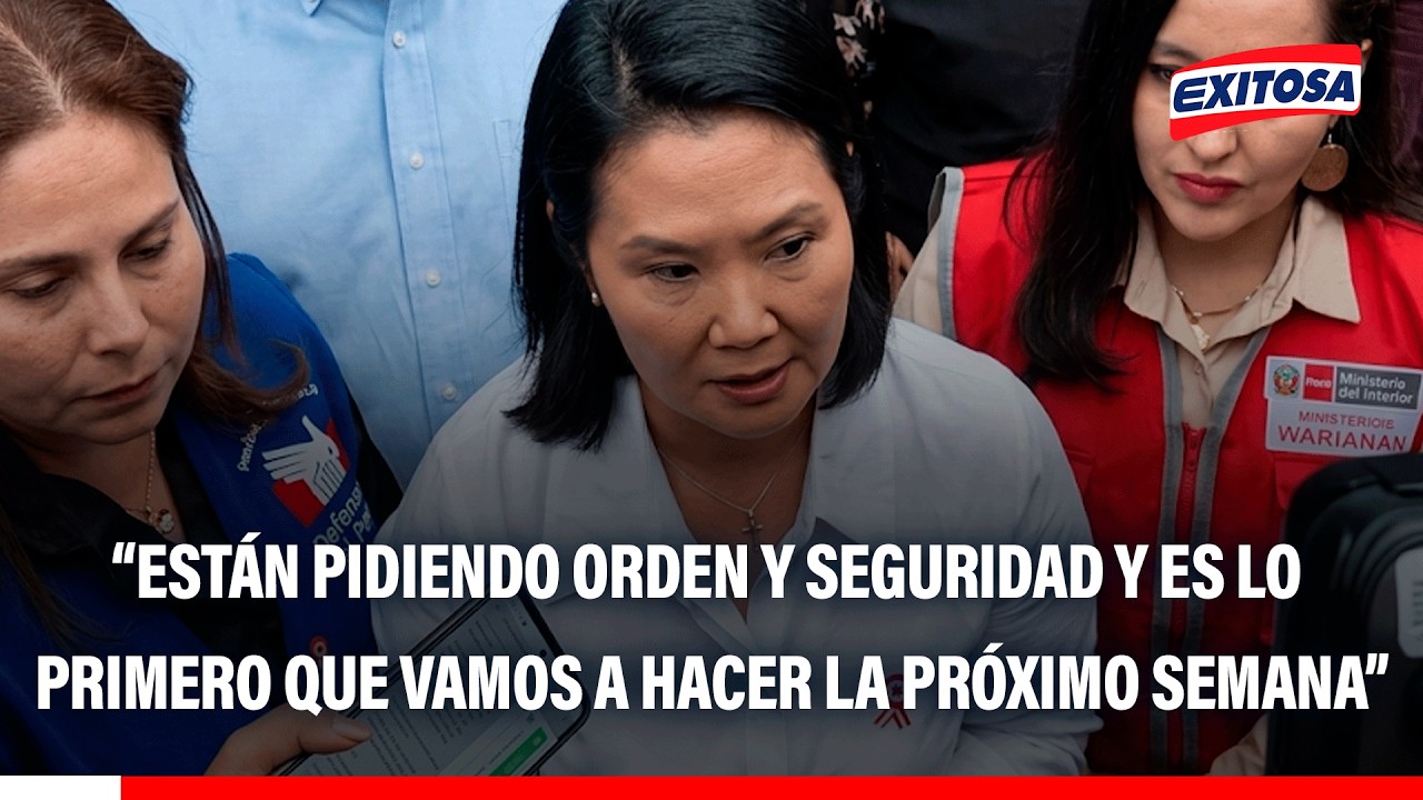 🔴🔵 Keiko Fujimori califica como “matanza” el incendio que dejó 10 personas fallecidas en La Victoria