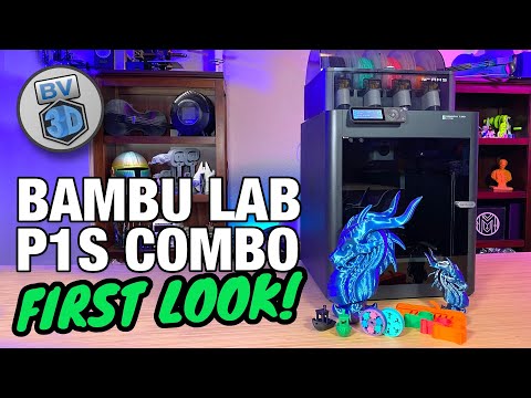 First Look! The new Bambu Lab P1S 3D Printer!