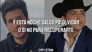 Christian Nodal, Sebastián Yatra - Esta Noche (con letra)