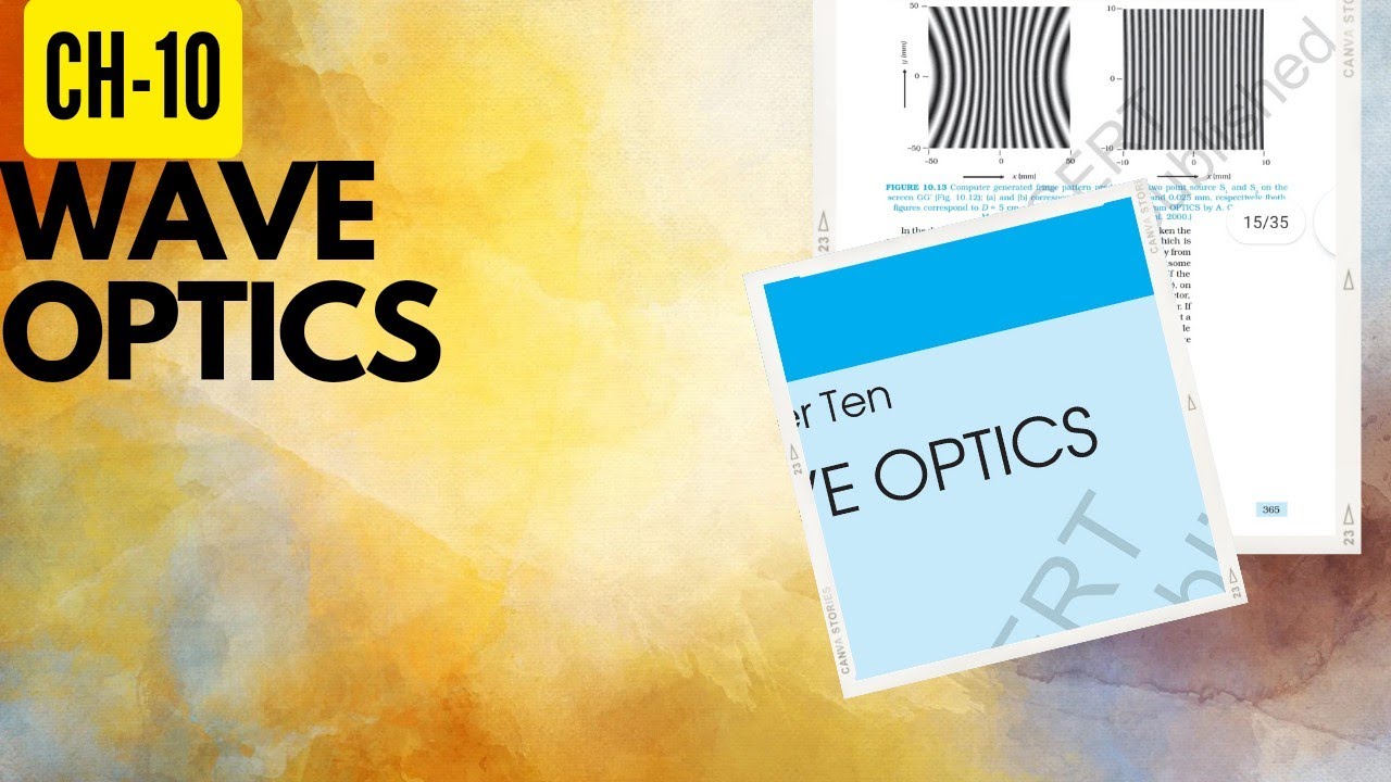 REFRACTION AT A RARER MEDIUM #WAVE OPTICS