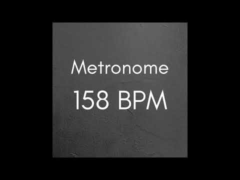 158 BPM Metronome for Better Practice