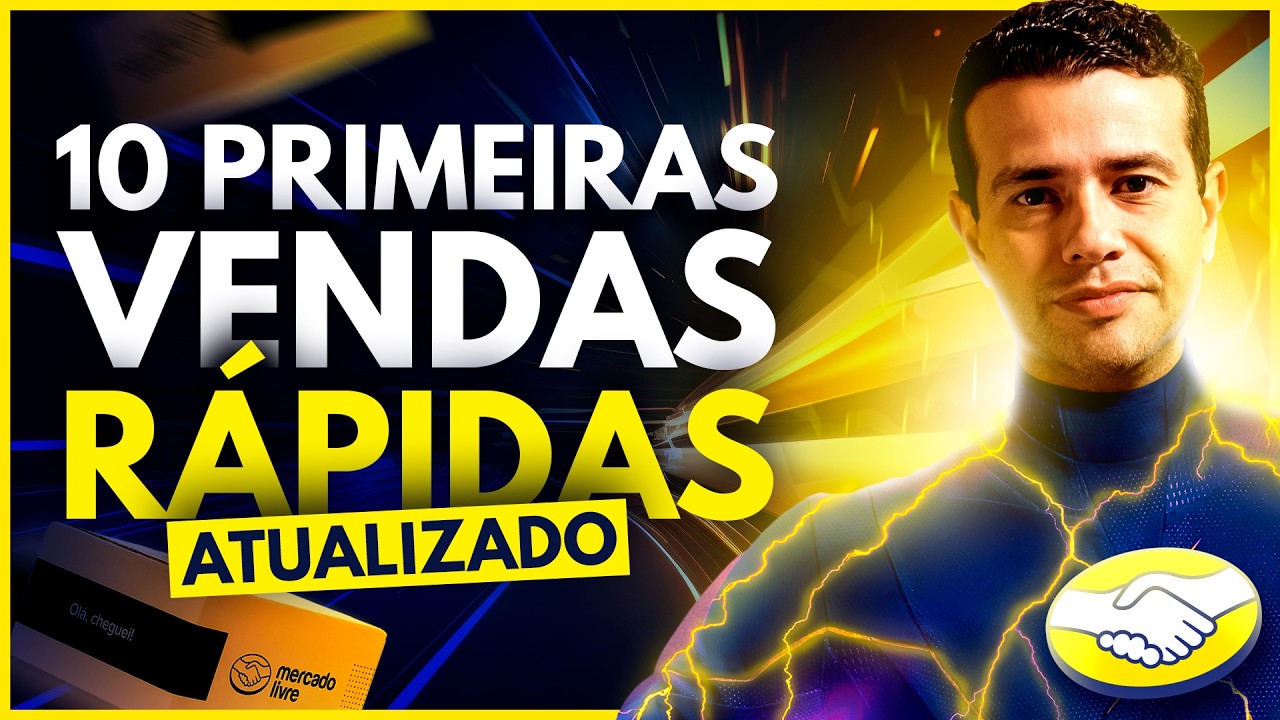 10 PRIMEIRAS VENDAS RÁPIDAS no Mercado Livre para Iniciantes [ATUALIZADO]