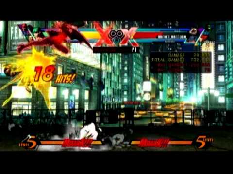 UMvC3 - Morrigan X-Factor lvl 3 loop for small characters, 1.2 million damage, 1 bar