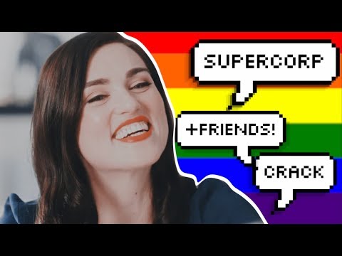 ✧˖° Supergay Crack ✧˖° |part 3| SUPERCORP+FRIENDS!