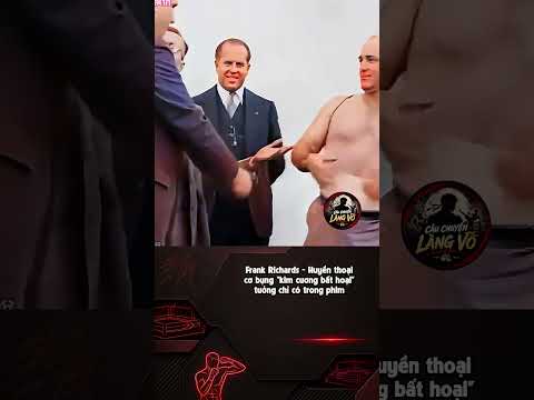 Frank Richards - Huyền thoại cơ bụng “kim cương bất hoại” tưởng chỉ có trong phim