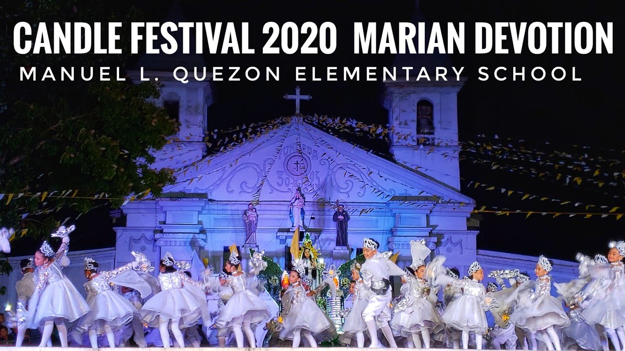 Manuel L. Quezon Elementary School Turumba Presentation Candle Festival 2020 Candelaria Quezon