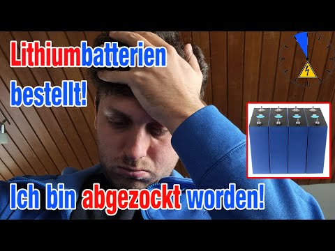 Ordered LiFePO4 batteries from AliExpress – I got ripped off! A lousy trick!