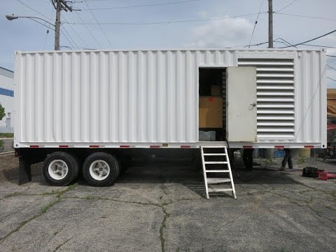 Used- Caterpillar XQ 800 rental package, portable / trailered diesel generator set stock # 46634001