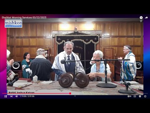 Shabbat Morning Services 03/22/2025