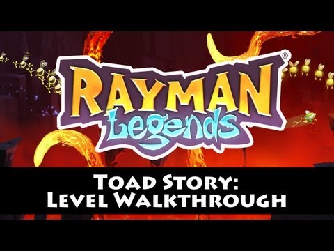 Rayman Legends Wii U Walkthrough - Toad Story