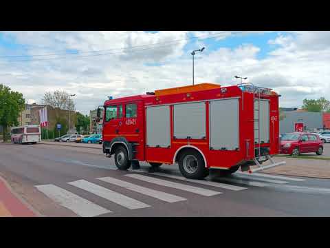 [WYPADEK] Sekcja z JRG Chodzież alarmowo do wypadku 3 samochodów