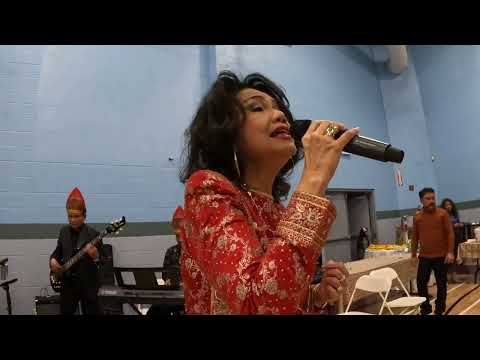 Berlian Hutauruk di Pesta Bona Taon Batak California