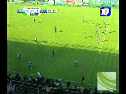 BANFIELD 1 BOCA 1 GOL DE SANTIAGO LADINO EN CONTRA  9/6/2012
