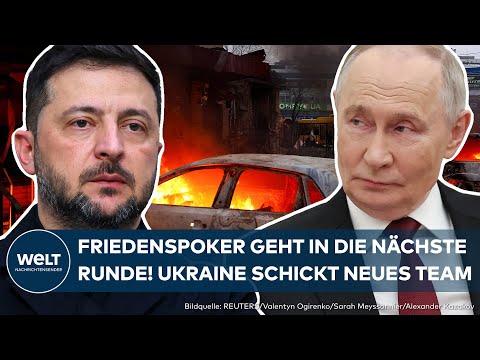 PUTINS KRIEG: "Realistische Chance" – Ukraine schickt neues Team zum Friedenspoker mit den USA