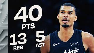 Victor Wembanyama - San Antonio Spurs - Dallas Mavericks