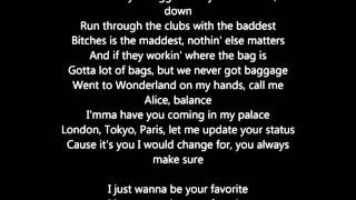 Nicki Minaj - Favorite (Feat Jeremih) lyrics