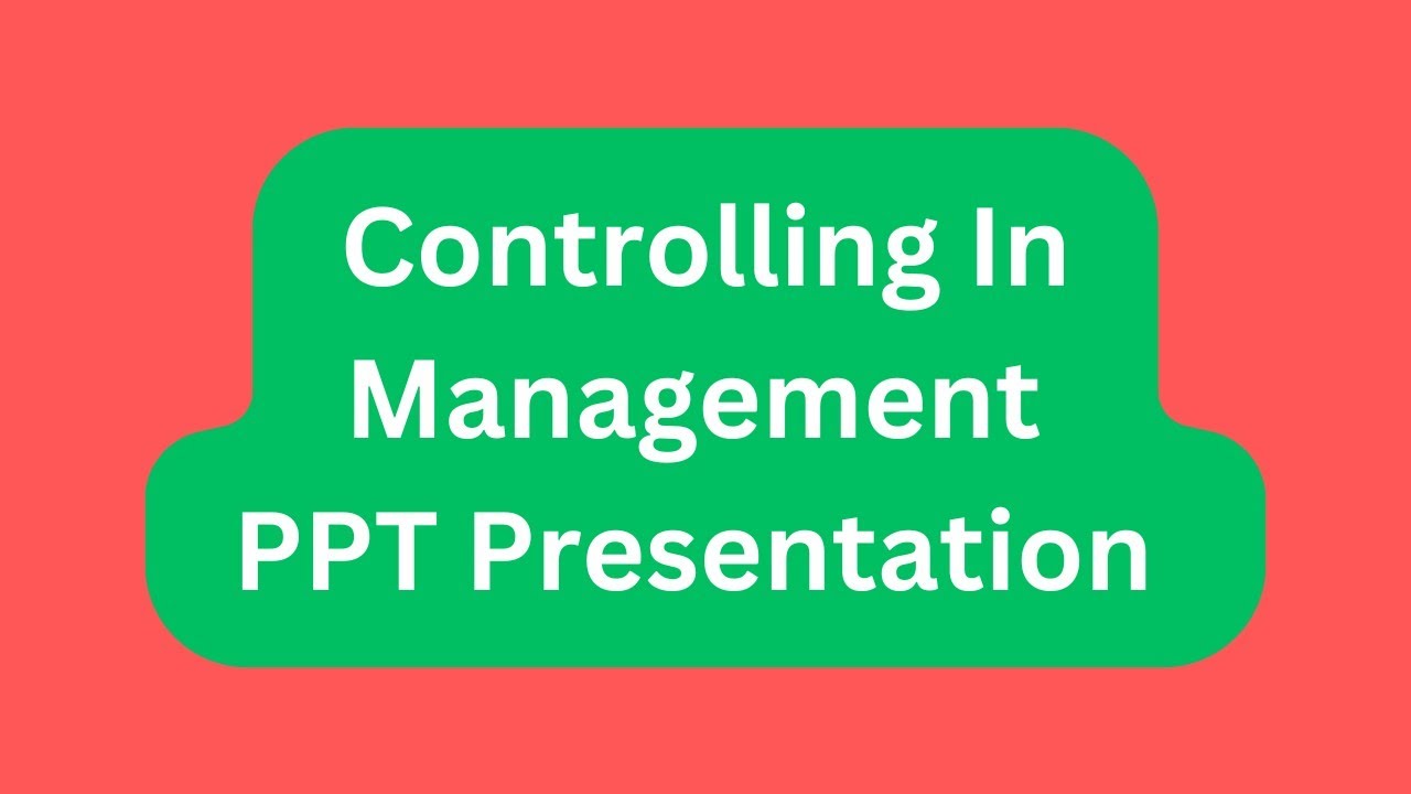 Controlling in Management PPT Presentation Seminar Download: Meaning, Nature, Importance