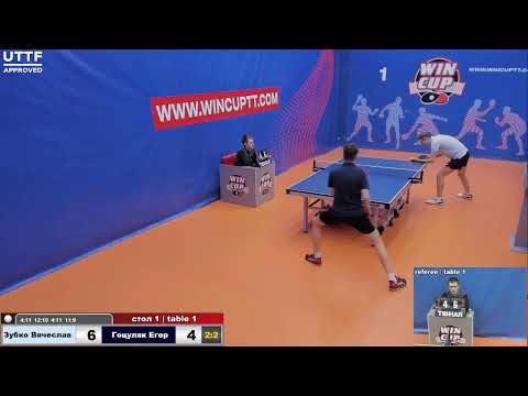 Зубко Вячеслав Гоцуляк Егор  Турнир Восток 1 WIN CUP 20.01.21 Прямая трансляция Зал 1